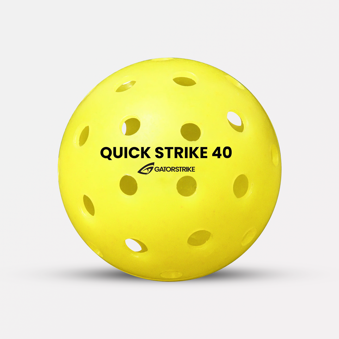 Quick Strike 40 Outdoor Pickleballs — Durable Long Lifetime Balls