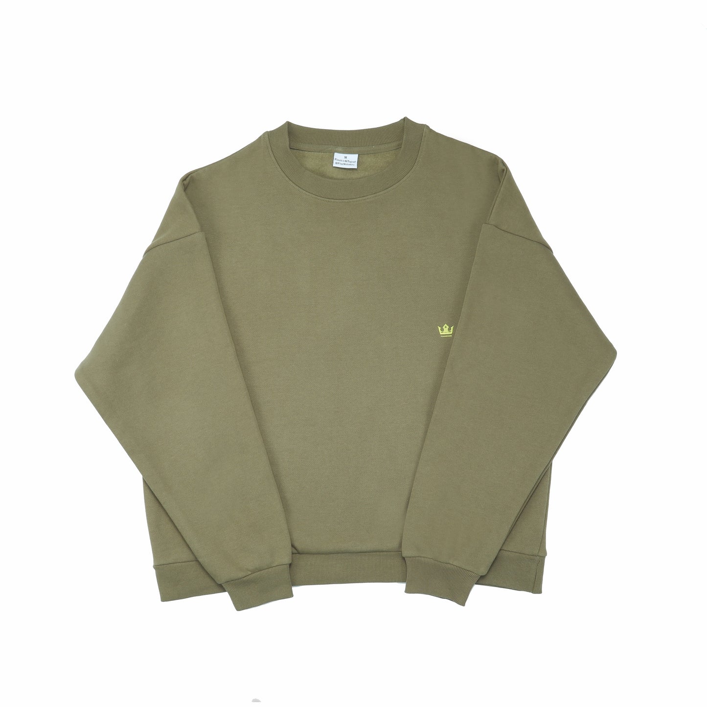 ARTI “Let’s Play” Heavyweight Crewneck – Olive Green