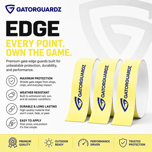 Pickleball Paddle Edge Guard Tape — Chip & Scratch Protection (3-Pack)