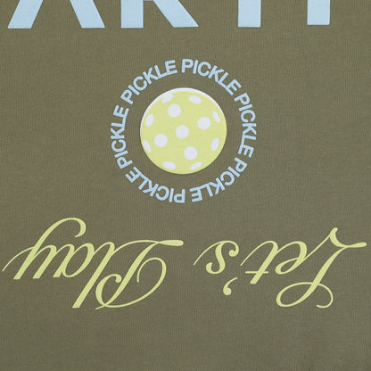 ARTI “Let’s Play” Heavyweight Crewneck – Olive Green