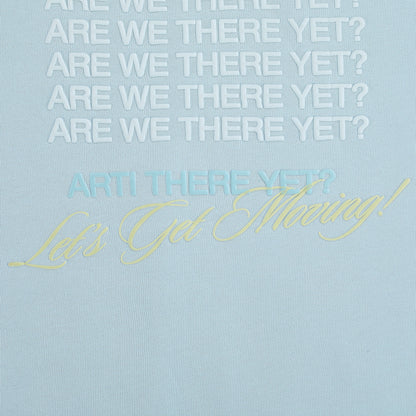 ARTI “Are We There Yet?” Crewneck — Baby Blue