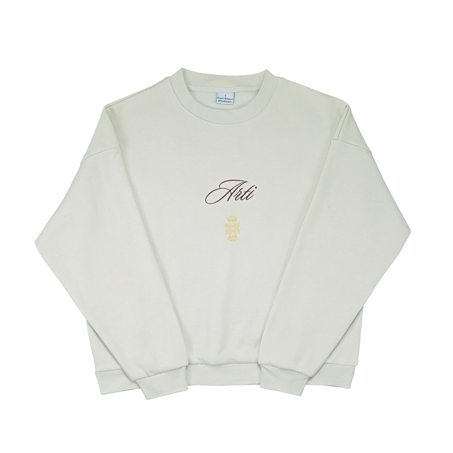 ARTI “Wanna Play With My Pickle?” Crewneck – Ivory