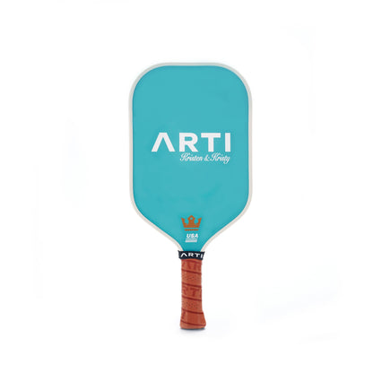 ARTI 16mm T700 Carbon Fiber Kristen & Kristy "HOWDY" Pickleball Paddle - USA Pickleball Approved