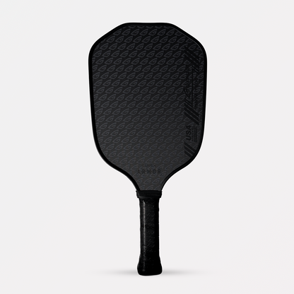 GatorStrike A.R.M.O.R Blackout — 15mm Raw Carbon Spin Pickleball Paddle